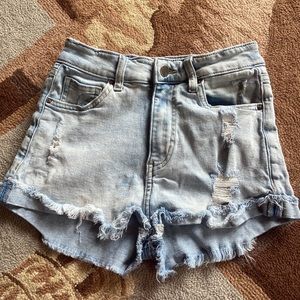 Light blue denim shorts H & M